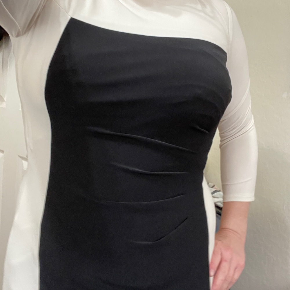 Black and White Dress